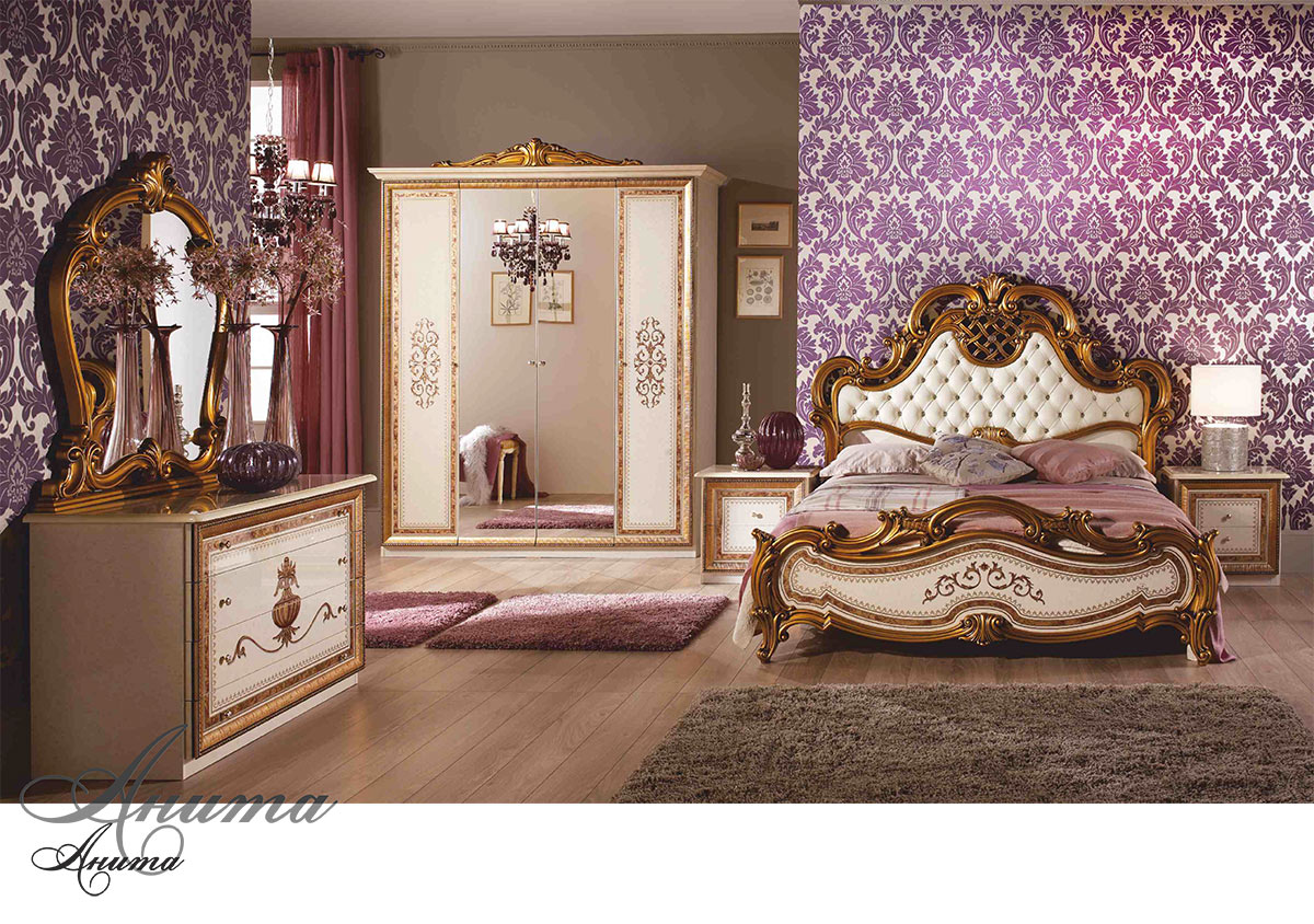 Мебель для спальни Анита российской фабрики Диа Мебель