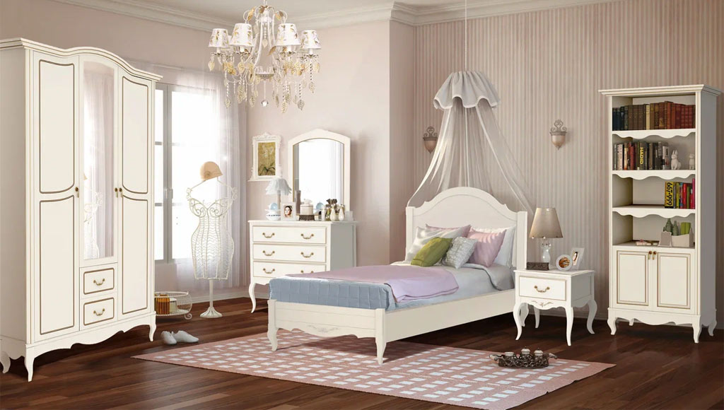 Белая спальня Авиньон в стиле Прованс