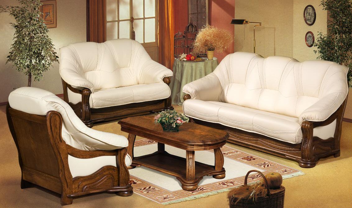 ЛЮБЕК-2 набор мебели - диван-кровать и кресла - купить в Москве -Minskmebel.ru