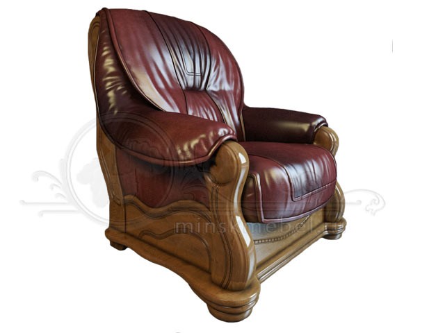 Изображение 1 - кресло ДАНКО в дубовом каркасе