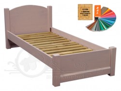 Кровать односпальная 80 LMEX 80pb с низким изножьем