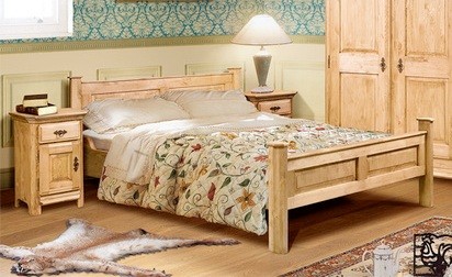 Лагус кровать двойная с заглушкой БМ-1527 (1,6)