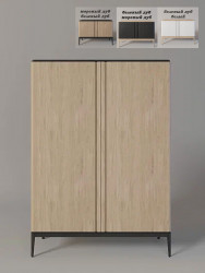 Шкаф для одежды 2-х дверный ICONS РВ 102 
