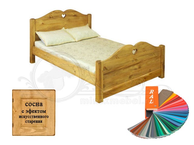 Кровать двуспальная 200 LCOEUR