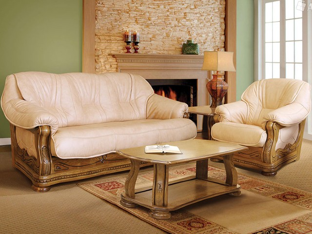 МИЛАН 2 набор диван трехместный и два кресла - купить в Москве -Minskmebel.ru